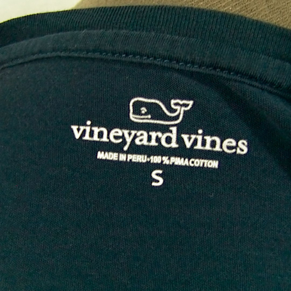 Vinyard Vines Navy Long Sleeve Tee - Picture 7 of 7